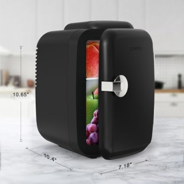 Versatile CROWNFUL Mini Fridge for All Your Needs