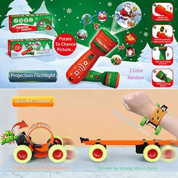 Christmas Advent Calendar 2024-24 Days Countdown Advent Calendars with Surprises Fidget Toys Bulk, G...