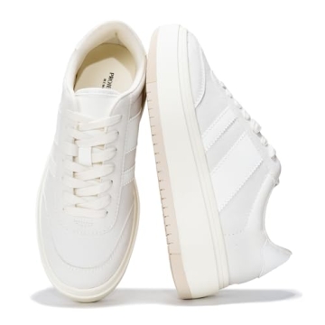 Project Cloud Sneakers for Women - Lace Up Women's Fashion Sneakers Memory Foam Insole Womens Sneake...