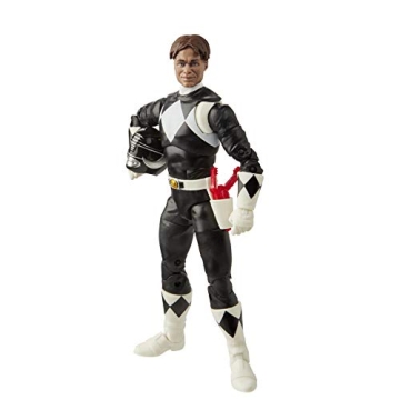 Mighty Morphin Black Ranger 6-Inch Action Figure with Accessories