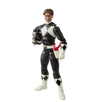 Mighty Morphin Black Ranger 6-Inch Action Figure with Accessories