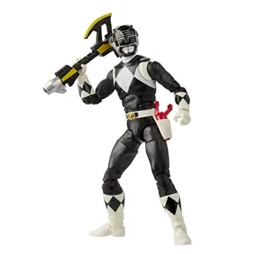 Mighty Morphin Black Ranger 6-Inch Action Figure with Accessories