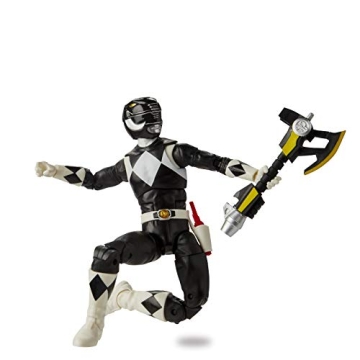 Mighty Morphin Black Ranger 6-Inch Action Figure with Accessories
