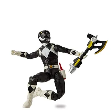 Mighty Morphin Black Ranger 6-Inch Action Figure with Accessories