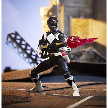 Mighty Morphin Black Ranger 6-Inch Action Figure with Accessories