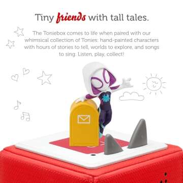 Tonies Ghost-Spider Interactive Toy Character: Marvel Fun for Kids