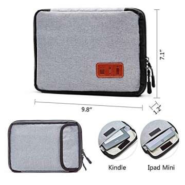 cakuuma Travel Cable Organizer Bag - Portable Smart Design for Electronics Storage