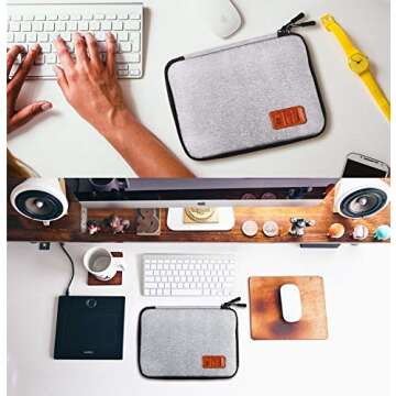 cakuuma Travel Cable Organizer Bag for Electronics Accessories