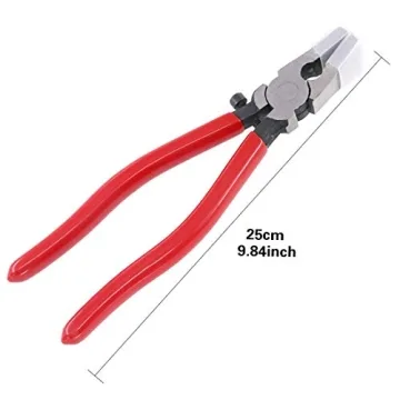 Swpeet Key Fob Pliers for Glass and Crafting Needs