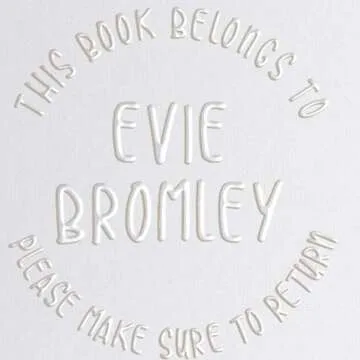 Custom EXLIBRIS Book Embosser - Personalize Your Library