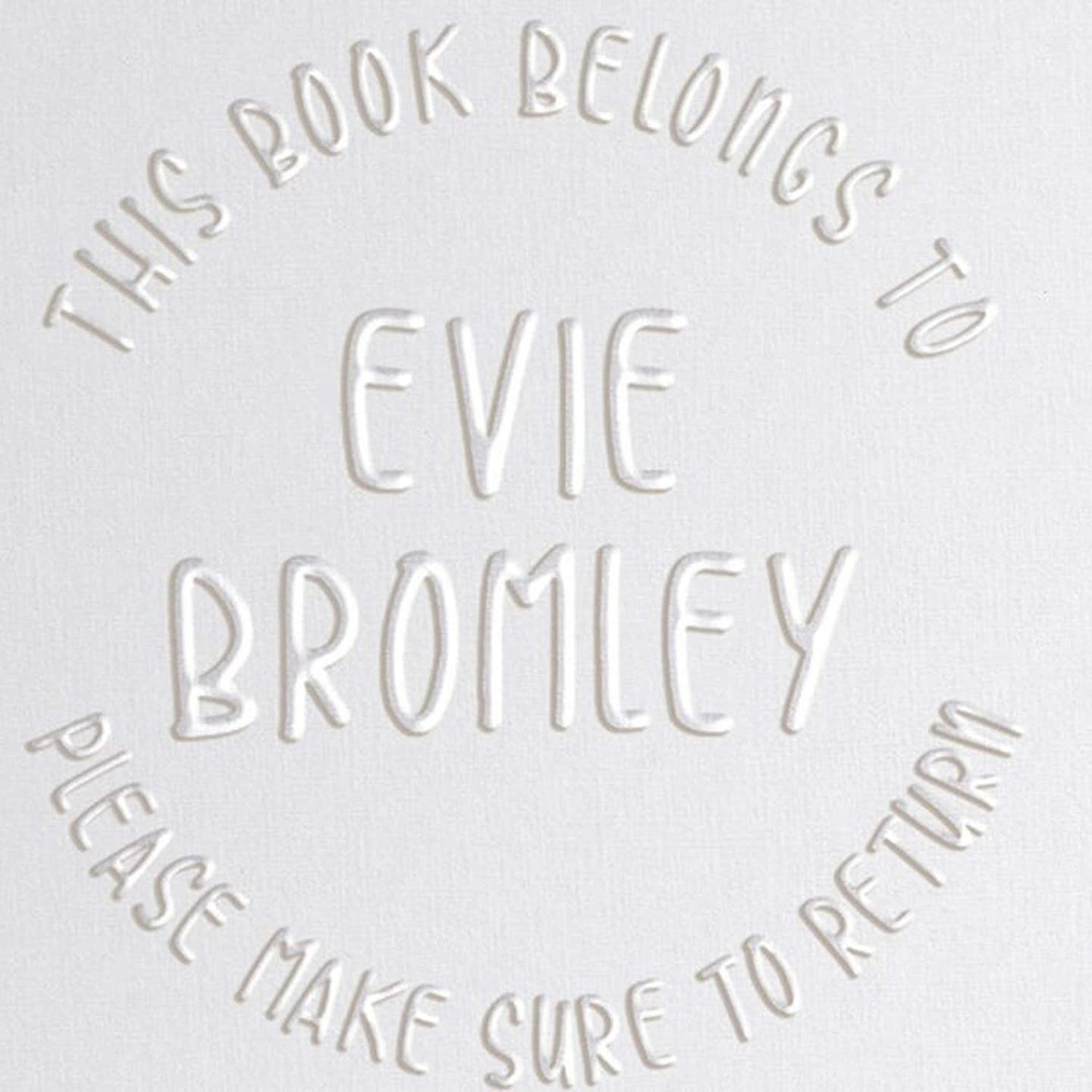 Custom EXLIBRIS Book Embosser - Personalize Your Library