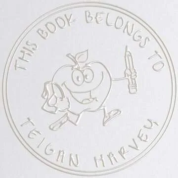 Custom EXLIBRIS Book Embosser - Personalize Your Library