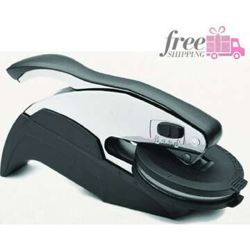 Custom EXLIBRIS Book Embosser - Personalize Your Library