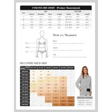 Tankaneo Womens Pajama Sets Comfy Button Down Sleepwear
