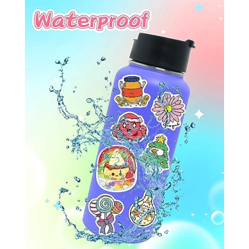 QKilisy 600PCS Cute Waterproof Stickers for Kids & Teens
