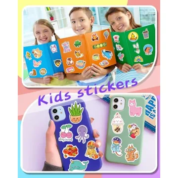 QKilisy 600PCS Cute Waterproof Stickers for Kids & Teens