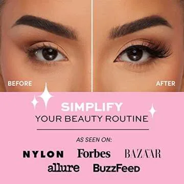 Glamnetic Magnetic Eyelashes Vibe | Reusable Faux Mink Lashes