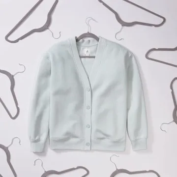 Amazon Basics Slim Velvet Non-Slip Hangers - Pack of 30