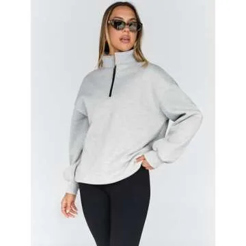 Trendy Queen Womens Oversized Sweatshirt for Fall Fashion
