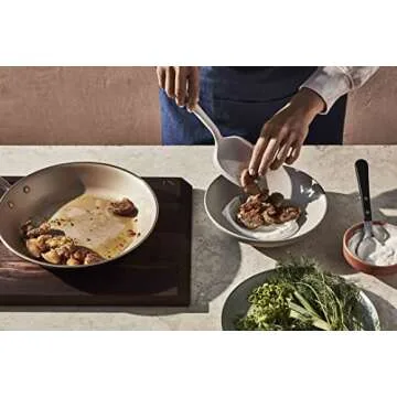 Material, The Soft-Edge Turner Silicone Spatula For Cooking, Food Grade Kitchen Spatula Flipper for Eggs, Pancakes, Omlettes, Brownies, BPA-Free Dishwasher-Safe, Oyster