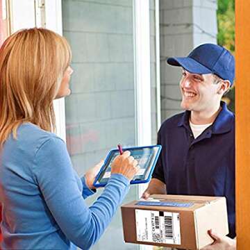 Immuson Fanfold 4x6 Thermal Labels - 500 Count, Eco-Friendly