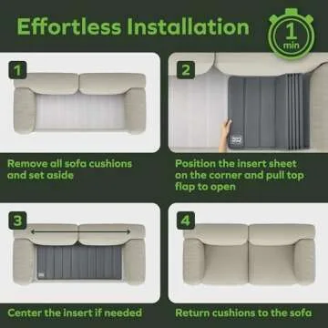 Ben's Home Loveseat Cushion Support - Enhance Comfort Today