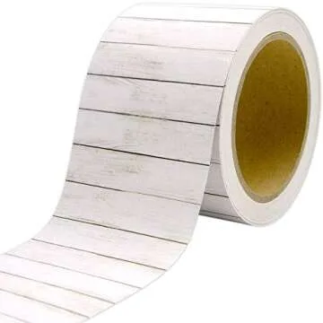 White Wood Bulletin Board Border Straight Border Trim for Classroom Decoration