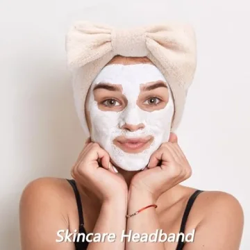 VELSCRUN Makeup Headbands - 6 Pack Bow Tie Accessory