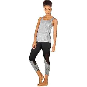 icyzone Yoga Tank Top for Women with Built-in Bra