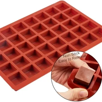 JOERSH Silicone Molds for Candy, Chocolate, and More