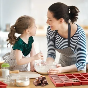 JOERSH Silicone Molds for Candy, Chocolate, and More