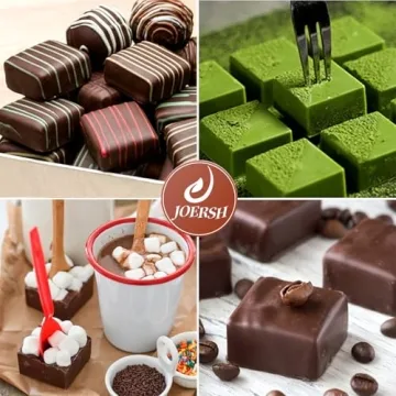 JOERSH Silicone Molds for Candy, Chocolate, and More