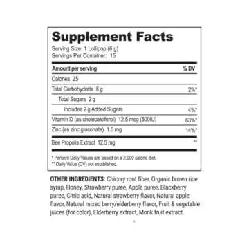 Beekeeper's Naturals Kids' Immune Support Supplements