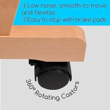 MEEDEN Wood Print Rack - Premium Art Storage Solution