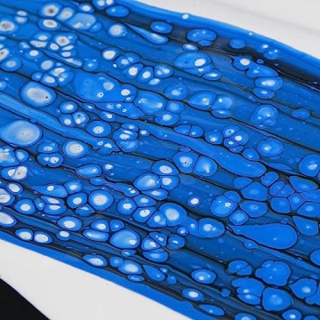 Nicpro Jet Black Acrylic Pour Paint for Stunning Art