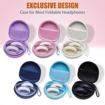 Compact Headphone Case for BERIBES, TOZO, Beats & More