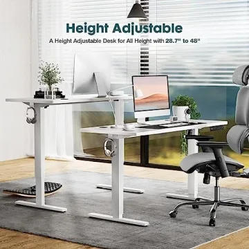 SMUG Adjustable Electric Standing Desk for Work & Home