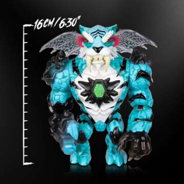 MrBeast Lab Apex Beast Tiger Collector Figure, 6.25" Tall, with Extreme Detailing, Premium Packaging...