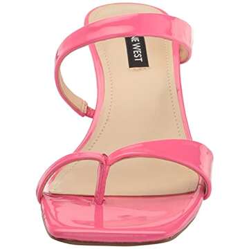 Nine West Women's Padma3 Heeled Sandal, Miami Pink, 8.5