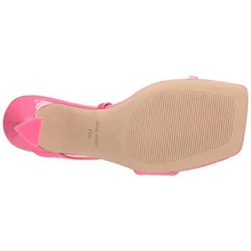 Nine West Women's Padma3 Heeled Sandal, Miami Pink, 8.5