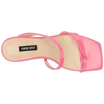 Nine West Women's Padma3 Heeled Sandal, Miami Pink, 8.5