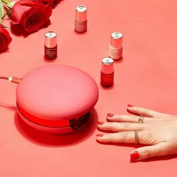 Deluxe Gel Manicure Kit with LED Dryer Lamp