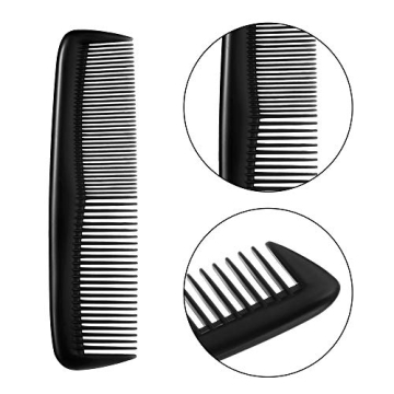 12 Pieces Hair Combs Set for Men Women Pets - Durable Plastic - Portable
