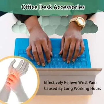 GLMMIR Ergonomic Keyboard Wrist Rest Pad For Comfort