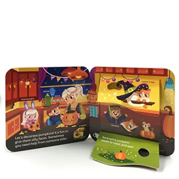 Boo Halloween Lift-a-Flap Board Book for Babies to Toddlers