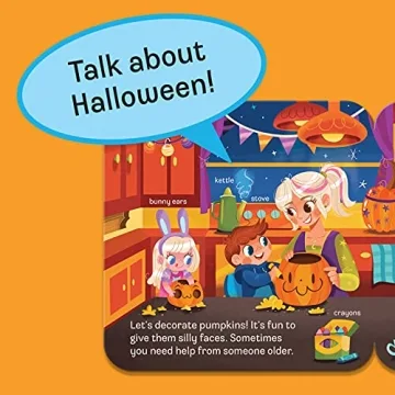 Boo Halloween Lift-a-Flap Board Book for Babies to Toddlers