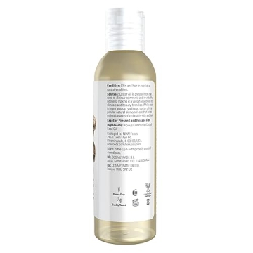 NOW Solutions 100% Pure Castor Oil for Skin and Hair Care