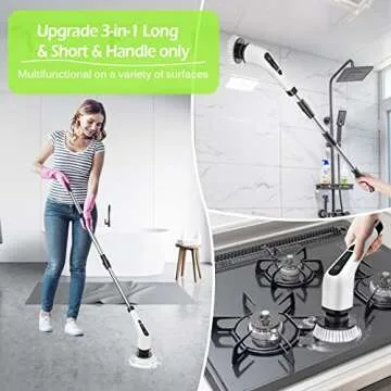 Dsenfurn Electric Spin Scrubber for Easy Cleaning