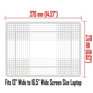 Vibrant LSS Laptop Skin Cover for 13.3 to 16.5 inch Laptops