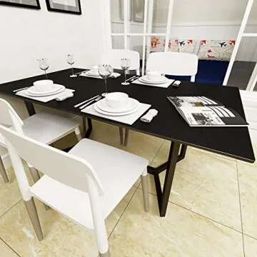 Livelynine Matte Black Contact Paper for Cabinets Waterproof Peel and Stick Black Wallpaper for Cabinet Vinyl Wrap Desk Bathroom Countertops Cover Sticker Kitchen Appliances Removable 15.8x78.8 Inch